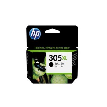 Касета за HP HP DeskJet All in One Printers, Black - 3YM62AE - HP 305XL, Заб.: 240 брой копия | JAR Computers HP 305XL High Yield Black Original Ink Cartridge