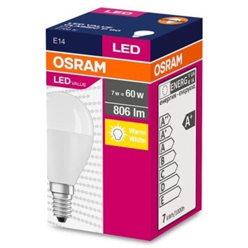LED крушка Ledvance, E14, 7W, 806lm, 2700K | JAR Computers Ledvance VALUECLP60 7W 806lm