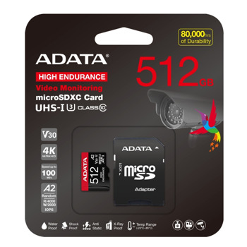 A-Data High Endurance 512GB AUSDX512GUI3V30SHA