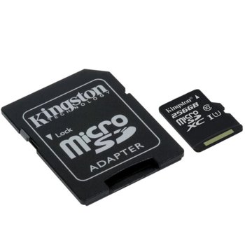 Kingston 256GB microSDXC Canvas Select 80R