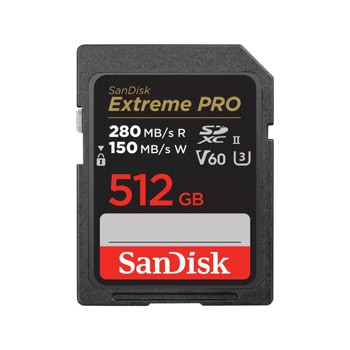 SanDisk 512GB SDXC Extreme PRO SDSDXEP-512G-GN4IN