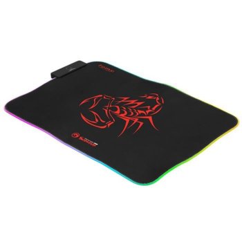 Подложка за мишка Marvo MG08, гейминг, RGB, черна, 350 x 250 x 3 mm image