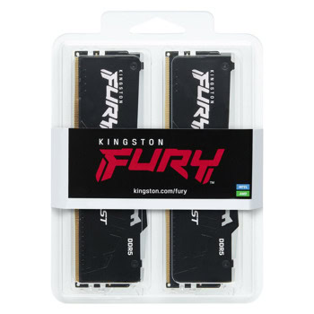 Kingston FURY Beast Black RGB 64GB(2x32GB) DDR5 60