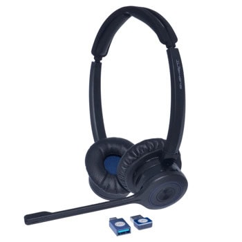 Слушалки JPL Element-BT500D BT (575-342-001), безжични, Bluetooth, USB-C, микрофон, до 20 часа време на работа, сини | JAR Computers JPL Element-BT500D BT 575-342-001