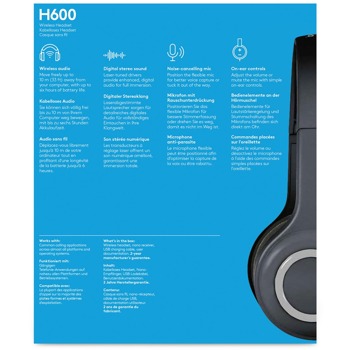 Logitech Wireless Headset H600