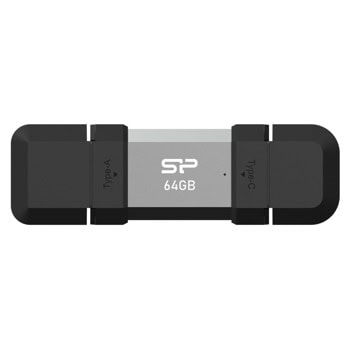Памет 64GB USB Flash Drive, Silicon Power C51, USB 3.2/USB-C | JAR Computers Silicon Power C51 64GB SP064GBUC3C51V1S