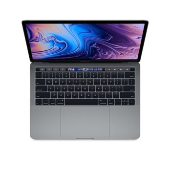 Лаптоп Apple MacBook Pro 15 (Z0WV002UN)(сив), шестядрен Coffee Lake Intel Core i7-9750H 2.6/4.5GHz, 15.4" (39.12cm) IPS Retina дисплей & Radeon Pro 555X 4GB, 32GB DDR4, 1TB SSD, 4x USB-C Thunderbolt 3, macOS Mojave, 1.83 kg, БДС кирилизация | JAR Computers Apple MacBook Pro 15 (Z0WV002UN)