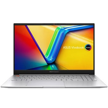 Лаптоп Asus Vivobook Pro 15 K6502VU-MA095 (90NB1132-M008N0)(сребрист), дванадасетядрен Intel Core i5-13500H 2.6/4.7GHz, 15.6" (39.62cm) OLED 3K 600nits Glare дисплей & GF RTX 4050 6GB, (HDMI), 16GB DDR5, 512GB SSD NVMe, 1x Thunderbolt 4, No OS, 1.8kg | JAR Computers Asus Vivobook Pro 15 K6502VU-MA095 90NB1132-M008N0