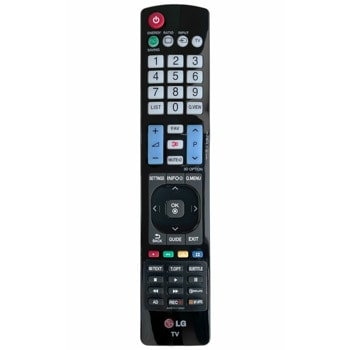 Дистанционно LG Original TV Remote Control (AKB74115502), съвместимо с LG телевизори, разполага с 3D бутон, черно image