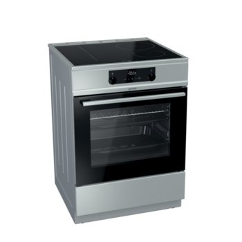 Готварска печка Gorenje EIT6351XPD, клас A, 4 нагревателни зони, 67 л. обем, инфра нагревател, индикатор за остатъчна топлина, динамична охладждаща система, инокс | JAR Computers Готварска печка (ток) Gorenje EIT6351XPD