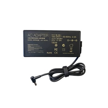 Захранване (заместител) за лаптопи ASUS, 20V/9A/180W, жак 6.0mm x 3.7mm | JAR Computers Makki MAKKI-NA-AS-88