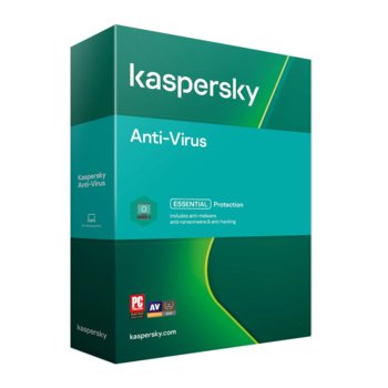 Софтуер Kaspersky Essential, лиценз за 1 година, 1 потребител, Windows image