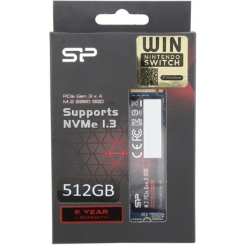 Silicon Power А80 512GB SSD SP512GBP34A80M28