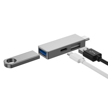 USB хъб WiWu T02 Pro 17755