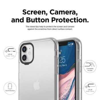 Elago Hybrid iPhone 11 transparent ES11HB61-TR