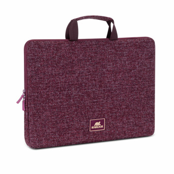 Калъф за лаптоп Rivacase 7913 Red, до 13.3" (33.78 cm), плюшен интериор, полиестер, бордо | JAR Computers Rivacase 7913 RED