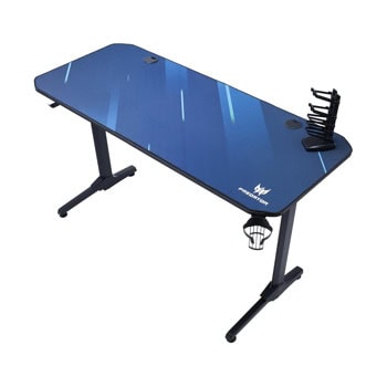 Гейминг бюро Acer Predator Gaming Desk PGD110, 140 x 60 cm, стоманено, синьо | JAR Computers Acer Predator Gaming Desk PGD110 GP.OTH11.03L