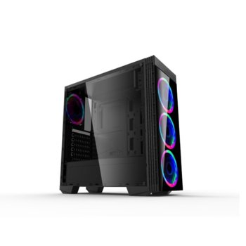 Кутия Estillo 8872 RGB Gaming ATX USB 3.0