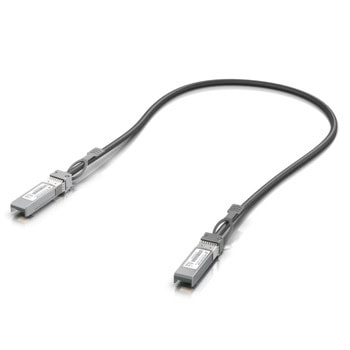 Оптичен пач кабел Ubiquiti UACC-DAC-SFP10-0.5M, от SFP+ към SFP+, Direct Attach Cable(DAC), 0.5m | JAR Computers Ubiquiti UACC-DAC-SFP10-0.5M