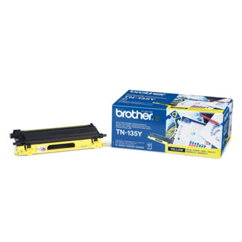 Тонер касета за Brother HL 4040CN/HL4050CDN/HL4070VDW/DCP9040CN/DCP9045CDN/MFC9440CN/MFC9840CDW, Yellow - TN135Y, Заб.: 4000 брой копия | JAR Computers КАСЕТА ЗА BROTHER HL 4040CN/HL4050CDN/HL4070VDW