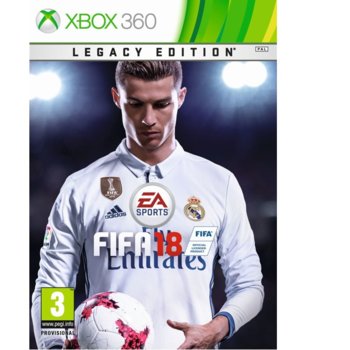 Игра за конзола FIFA 18: Legacy Edition с подарък метална кутия, за Xbox 360 | JAR Computers FIFA 18, за Xbox 360