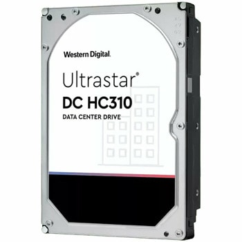 Твърд диск 4TB WD HGST Ultrastar Server DC HC310 7K6 (512e), SATA 6Gb/s, 7200RPM, 256MB, 3.5" (8.89cm), Enterprise | JAR Computers HDD Server HGST Ultrastar DC HC310 7K6 (512e)