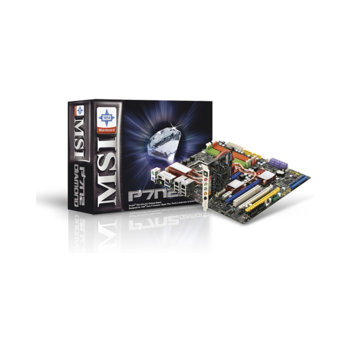 Дънна платка MSI P7N2 Diamond, nForce 790i Ultra SLI, LGA775, DDR3, 4xPCI-E, 7.1 Creative® SB X-Fi Xtreme, 2xLan1000, SATA RAID, 1394, ATX | JAR Computers MSI P7N2 Diamond