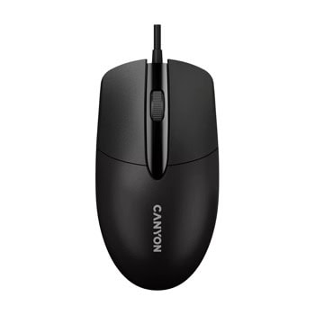 Мишка Canyon M-5, оптична (1200 dpi), USB, черна | JAR Computers Canyon M-5 CNE-CMS5