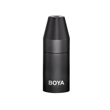 Адаптер за микрофон BOYA 35C-XLR, от 3.5mm TRS (ж) към XLR (м), черен image