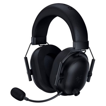 Слушалки Razer BlackShark V2 HyperSpeed, жични/безжични, микрофон, 50mm драйвери, до 70 часа време на работа, USB, Bluetooth, гейминг, черни | JAR Computers Razer BlackShark V2 HyperSpeed RZ04-04960100-R3M1