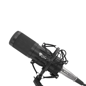 Микрофон Genesis Radium 300 XLR, шумопотискане, 30 – 16 000 Hz, -38dB, 2.5 м. кабел, черен image
