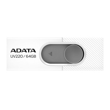 Памет 16GB USB Flash Drive, A-Data UV220, USB 2.0, бяла | JAR Computers 16GB USB A-Data UV220 AUV220-16G-RWHGY