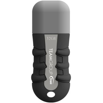 Памет 32GB USB Flash Drive, Team Group T181, USB 2.0, сива | JAR Computers USB памет Team Group T181 32GB Gray USB 2.0