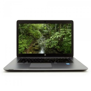 Реновиран лаптоп HP EliteBook 850 G2 (сив), двуядрен Intel Core i5-5300U 2.3/2.9GHz, 15.6" (39.62cm) Full HD Anti-Glare дисплей (DP&VGA), 8GB DDR3, 256GB SSD SATA 2.5", 3x USB 3.0, DE KBD, Windows 10 Pro, 1.88kg | JAR Computers HP EliteBook 850 G2 i5-5300U 8/256GB W10P DE KBD