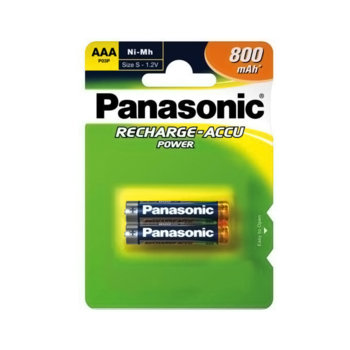 Батерии 2x Panasonic AAA, 800mAh