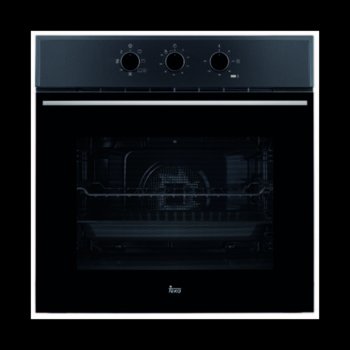 Фурна за вграждане Teka Wish HSB 610, клас А, 70 л. обем, 6 функции, вентилатор, таймер, динамична охлаждаща система, система за водно почистване, черна | JAR Computers TEKA WISH HSB 610