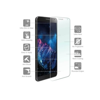 4smarts Second Glass for Nokia 6 прозрачен
