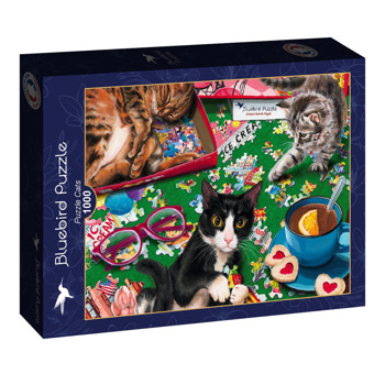 Пъзел Bluebird Puzzle Котешки забавления, 1000 части | JAR Computers Пъзел Bluebird Puzzle Котешки забавления