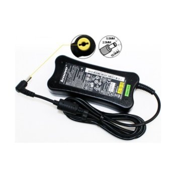Захранване (оригинално) за лаптопи Lenovo, 19V/3.42A/65W, 5.5 x 2.5 | JAR Computers Зарядно за лаптоп Lenovo 19V 3.42A 65W 5.5x2.5