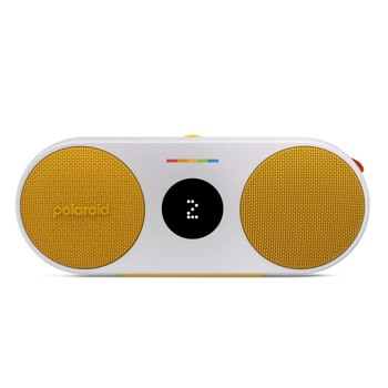 Тонколона Polaroid Music Player 2, 20W RMS, Bluetooth, AUX, USB-C, жълто-бяла, преносима, до 15 часа с едно зареждане | JAR Computers Polaroid Music Player 2 Yellow/White 009085