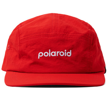 Polaroid 5 panel cap - Red 006315