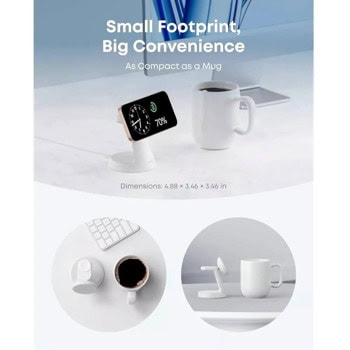 Anker MagGo 3-in-1 MagSafe Qi2 15W White | JAR Computers Anker MagGo 3-in-1 MagSafe Qi2 15W White
