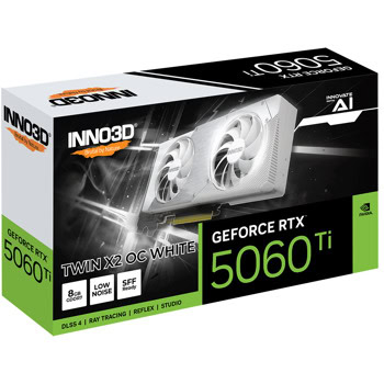 Inno3D GF RTX 5060 Ti 8GB Twin X2 OC White