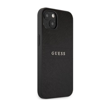 Guess Saffiano PU Leather Hard Case GUHCP13SPSASBB