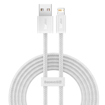 Кабел Baseus Dynamic CALD000402, от USB A(м) към Lightning, 1m, бял | JAR Computers Baseus CALD000402