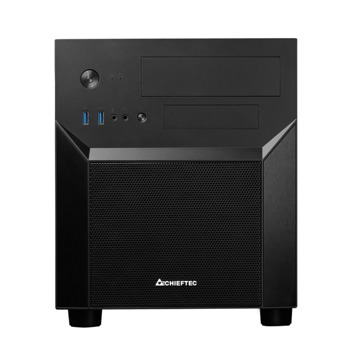 Кутия Chieftec GamerCube Chassis CI-02B-OP, mATX/Mini ITX, 2x USB 3.1 Gen 1, черна, без захранване | JAR Computers Chieftec GamerCube Chassis CI-02B-OP