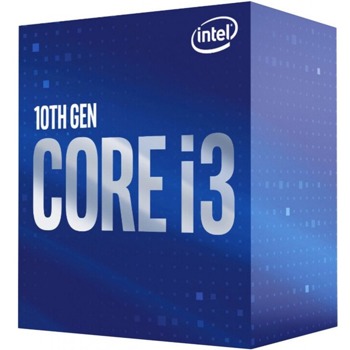 Процесор Intel Core i3-10105, четириядрен (3.7/4.4 GHz, 6MB, 1100MHz графична честота, LGA1200) Box, с охлаждане | JAR Computers Intel Core i3-10105 BX8070110105