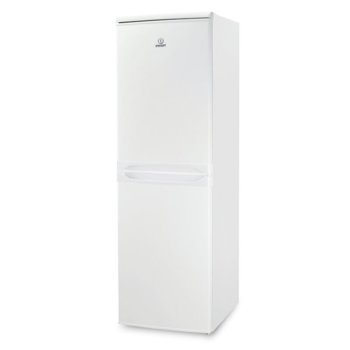 Хладилник с фризер Indesit CAA 55 1, клас F, 153L, свободностоящ, 255 kWh/годишно, бял image