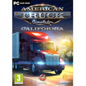 Игра American Truck Simulator - California, за PC | JAR Computers American Truck Simulator - California