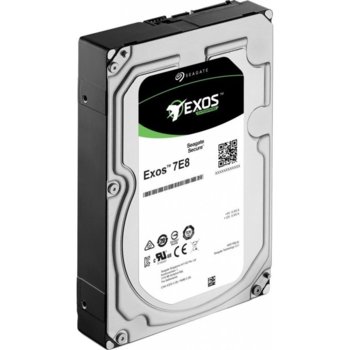 Твърд диск 6TB Seagate Server Exos 7E8 (ST6000NM021A), SATA 6Gb/s, 7200 rpm, 256MB, 3.5" (8.89cm) | JAR Computers SEAGATE 6TB Server Exos 7E8 ST6000NM021A